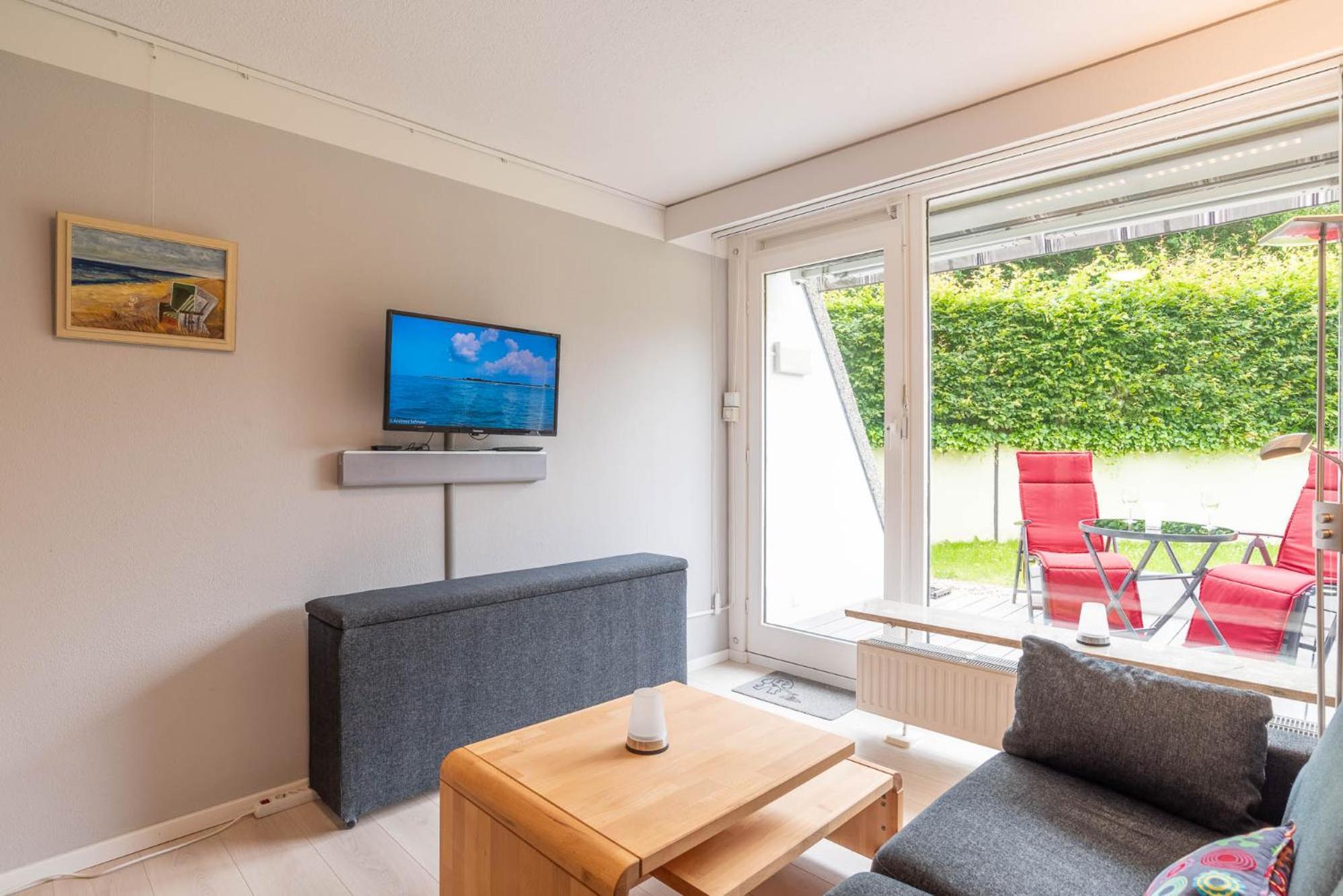 Ferienwohnung Unten Links Schilksee Dış mekan fotoğraf